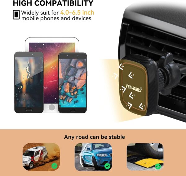 high compatibility magnetic dashboard mounted car phone holder